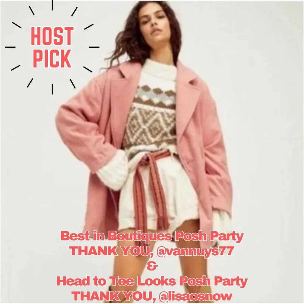 Free People Blazer Coat ✂️FINAL PRICE✂️ - Picture 5 of 6